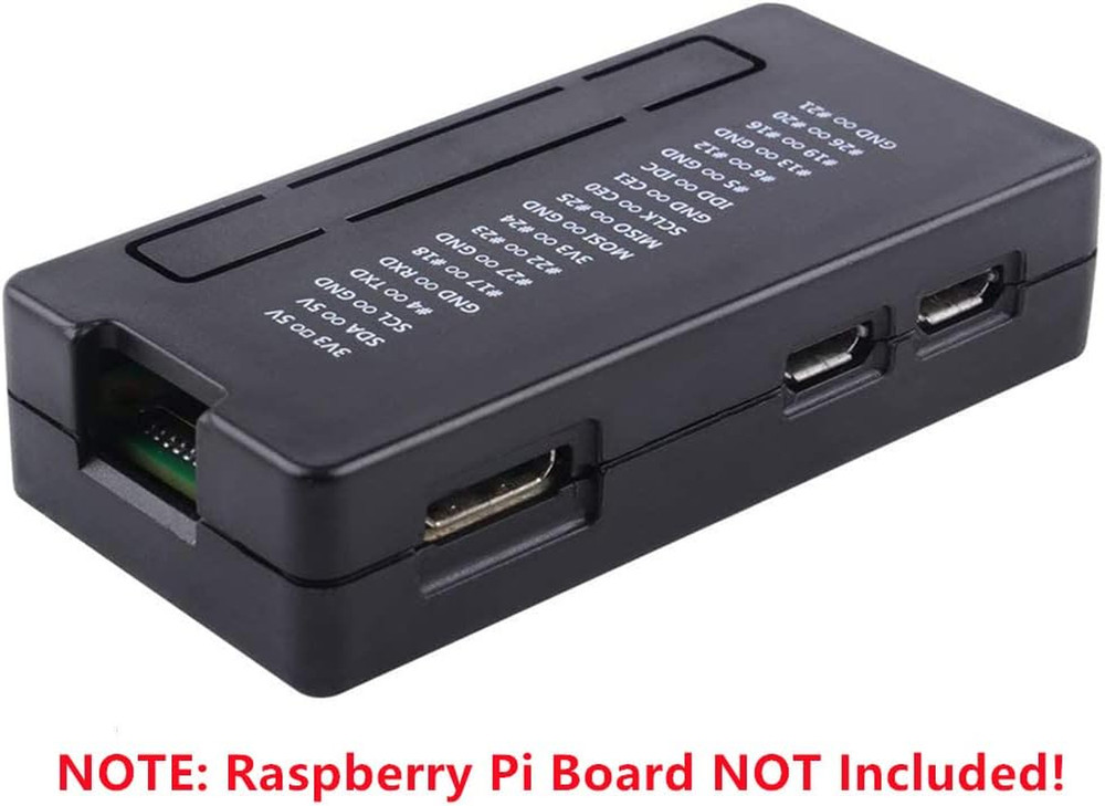 Pi Zero 2 W Case/Zero W Case, 7 in 1 Basic Starter Kit with 20Pin GPIO Header, O