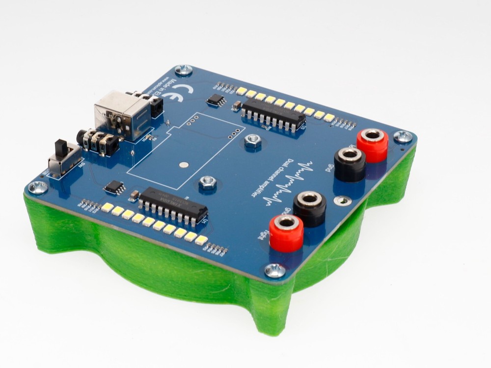 Amplifier for double scalar wave coil modules