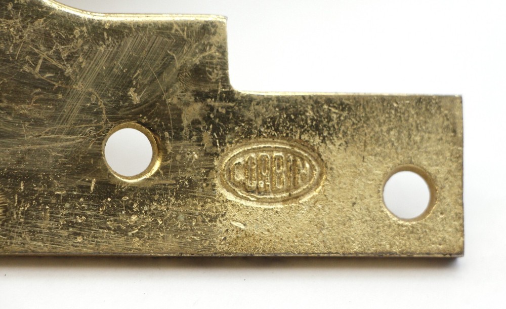 Corbin Polished Brass 6 x 6 Left Swing Olive Door Hinge