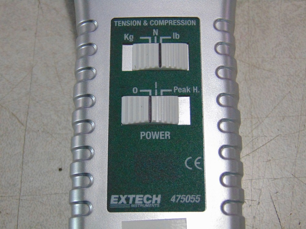 Extech Instruments Digital Tension & Compression Force Gauge Push Pull 475055
