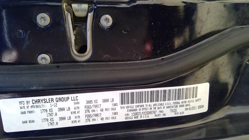 Engine ECM Electronic Control Module 4.7L Fits 12 Dodge 1500 Pickup 3840918