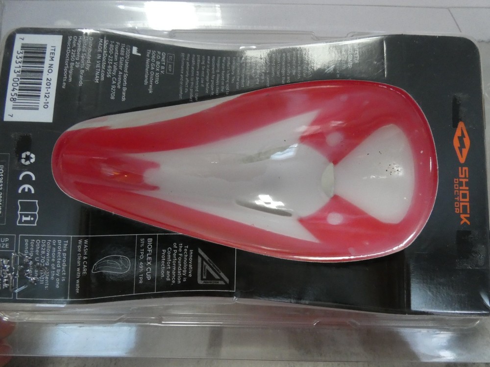Shock Doctor New Core Bioflex Protective Cup Size Small Age 9 & Younger