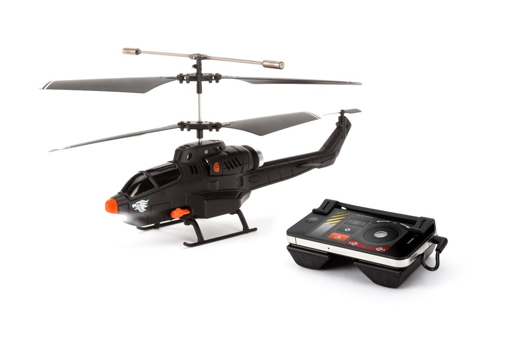 Griffin HELO TC Assault iPhone Android iOS App Touch Controlled RC Helicopter