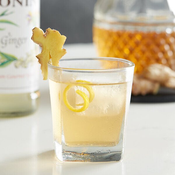 Monin Premium Ginger Flavoring Syrup 750 mL