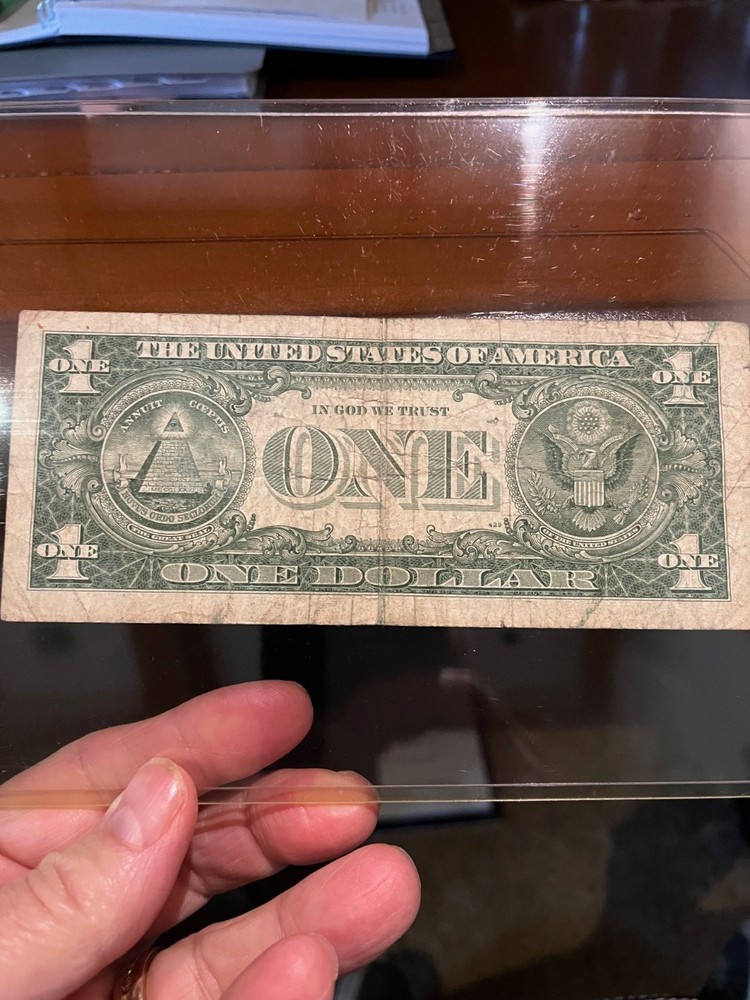 One Dollar 1957B Silver Certificates