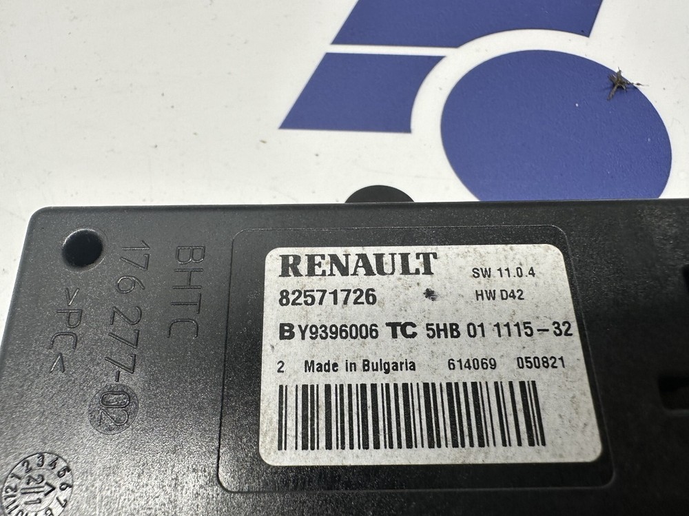 Renault T control unit 82571726