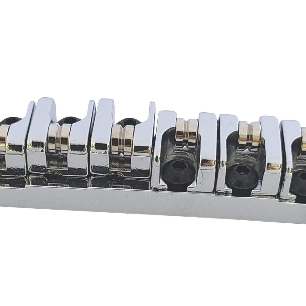 Wilkinson LOCKING ROLLER Bridge for Epiphone Les Paul Guitar- Chrome