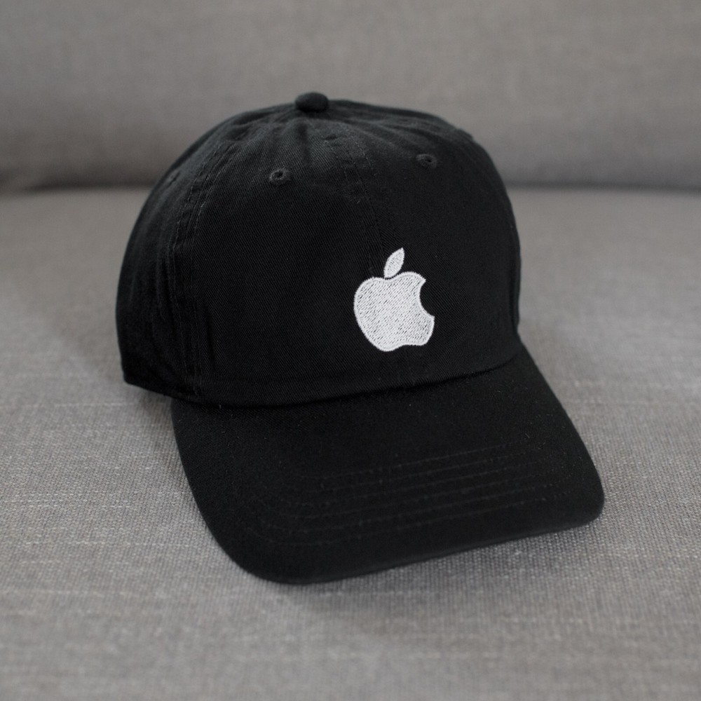 Apple Tech Company Embroidered Cap Dad Hat