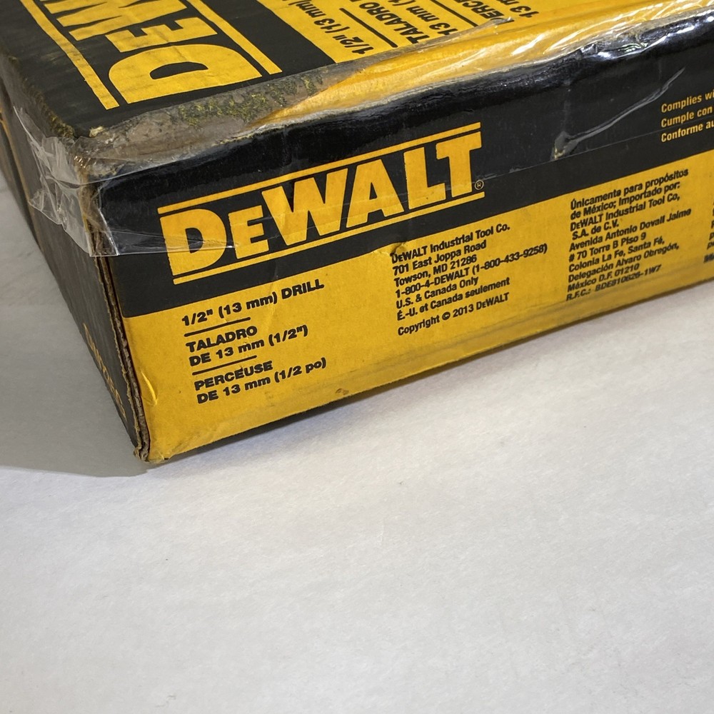 DEWALT DW235G 1/2" Variable Speed Corded Drill