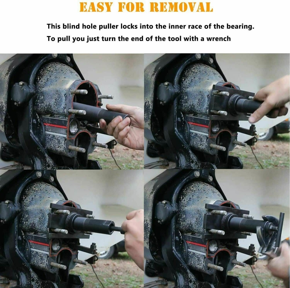 Gimbal Bearing Puller Alignment Tool & Hinge Pin Tool For Mercruiser Alpha Bravo