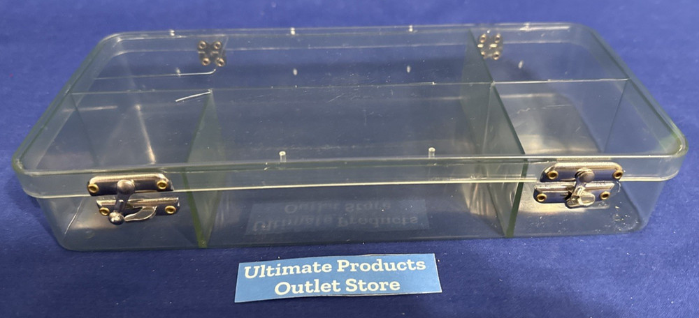 Dewitt Plastics®️ 5 Bays Divider Plastic Clear Case🛅