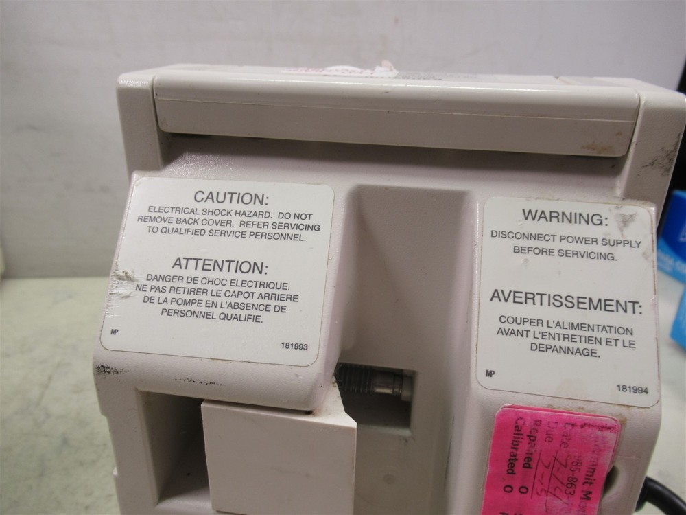 Tyco Kangaroo 324 Feeding Pump Portable Unit