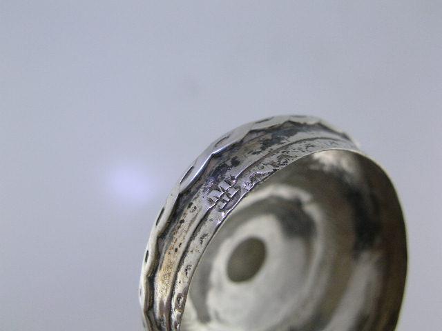 Early Dutch 833 Silver Peppermint Box for Chatelaine c1846