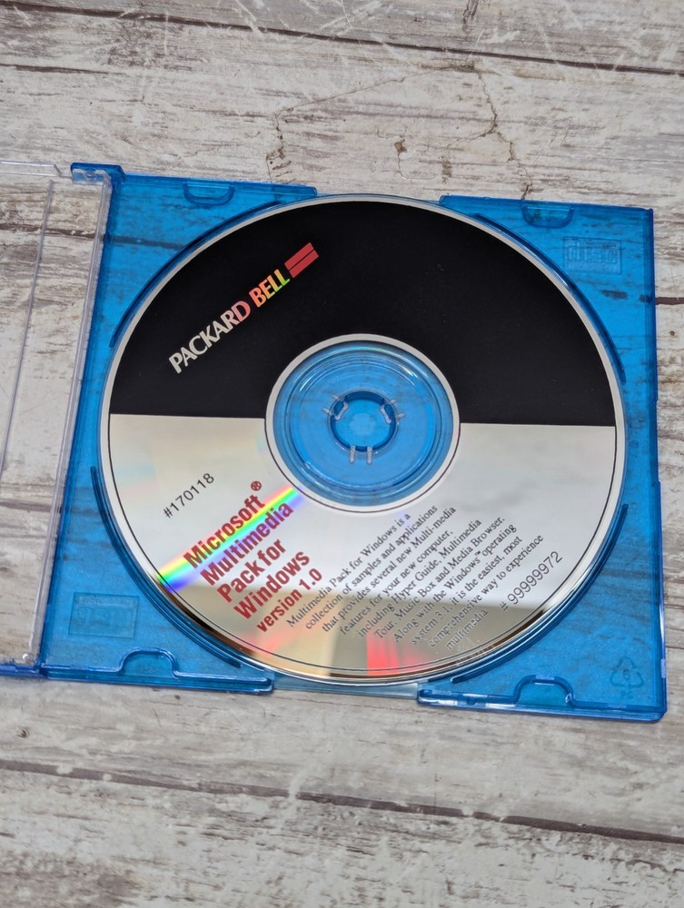Packard Bell Microsoft Multimedia Pack For Windows Version 1.0 CD