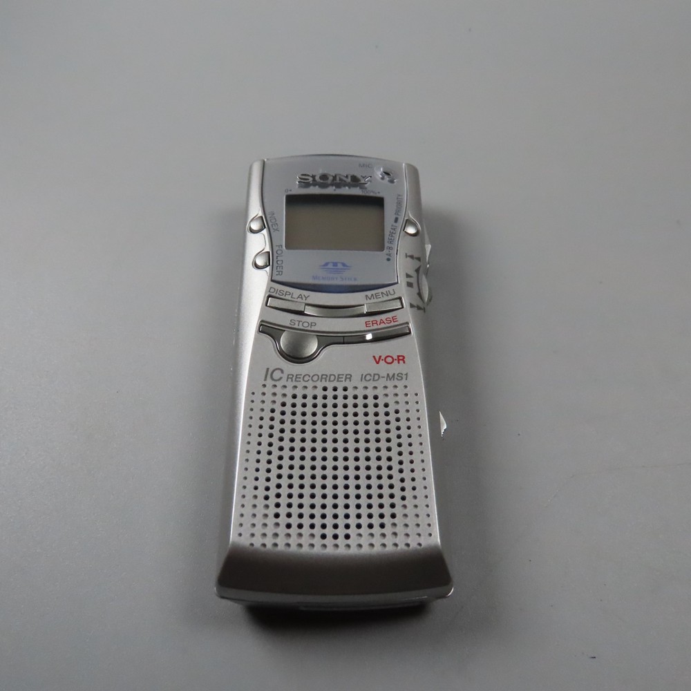 Sony ICD-MS1 Handheld Digital Voice Recorder TESTED