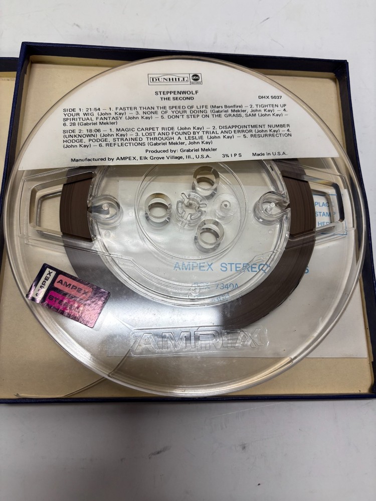 Steppenwolf - The Second - 7" tape 3¾ ips [R2R013] USA