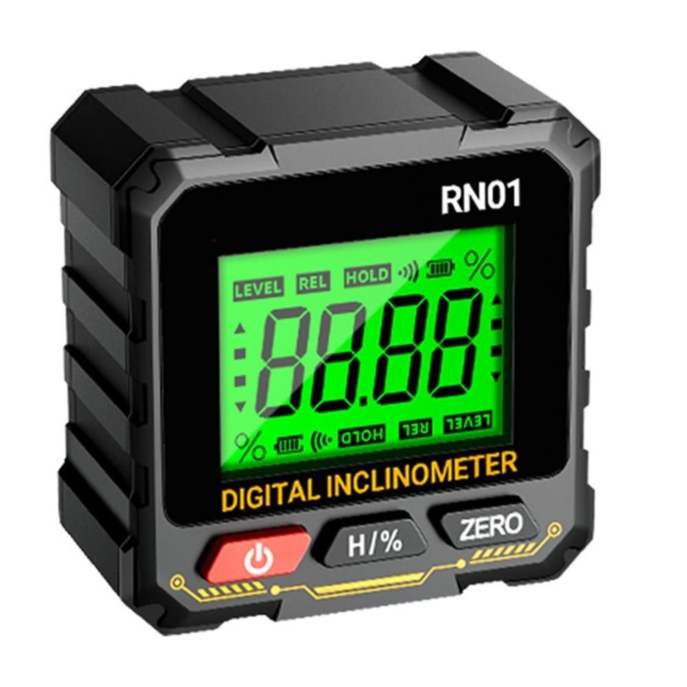 Electronic Digital Angle Meter RN01 with Backlit Display for Woodworking Use