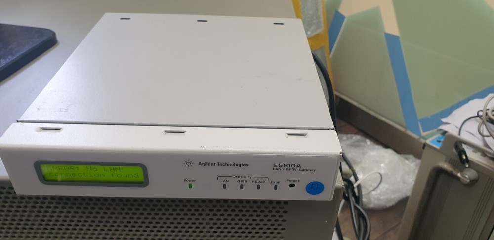 Agilent E5810A LAN/GPIB Gateway