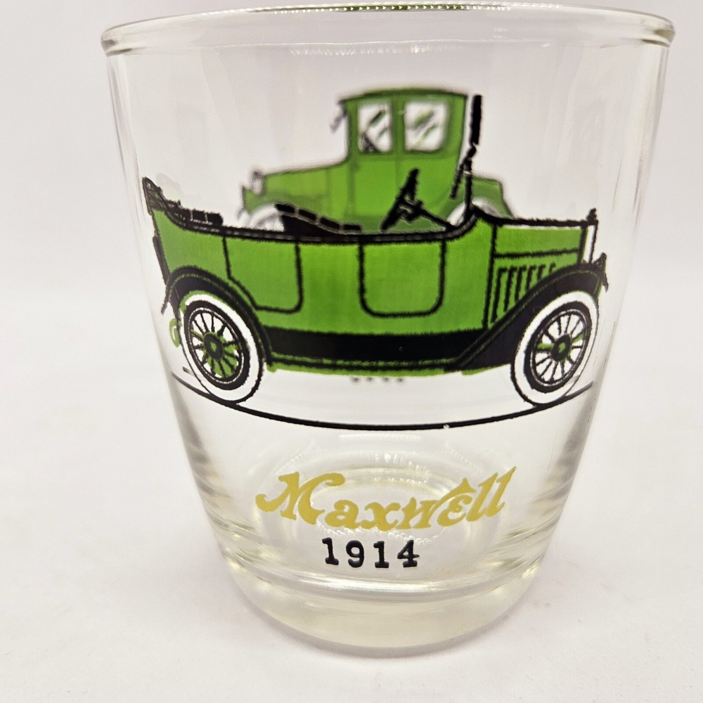 1914 Maxwell /1915 Studebaker 5 oz. glass by Anchor Hocking READ