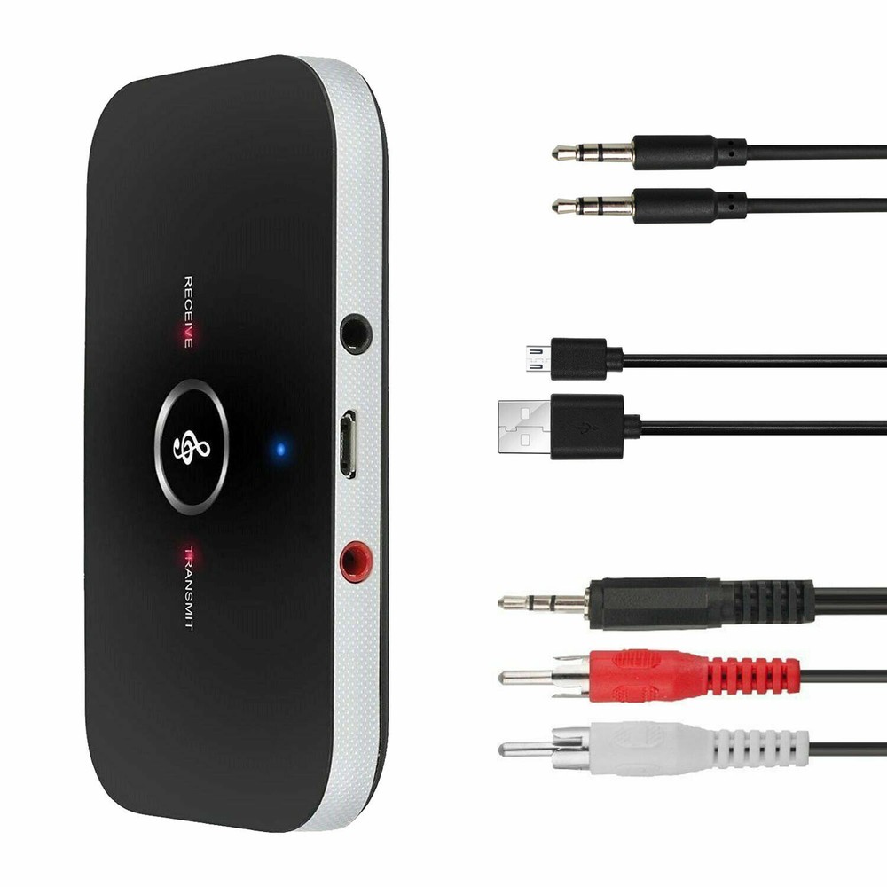 2-IN-1 Bluetooth Receiver & Transmitter Wireless reciever RCA to 3.5mm Aux