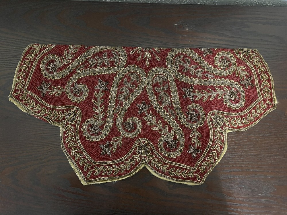 Beaded Table Topper