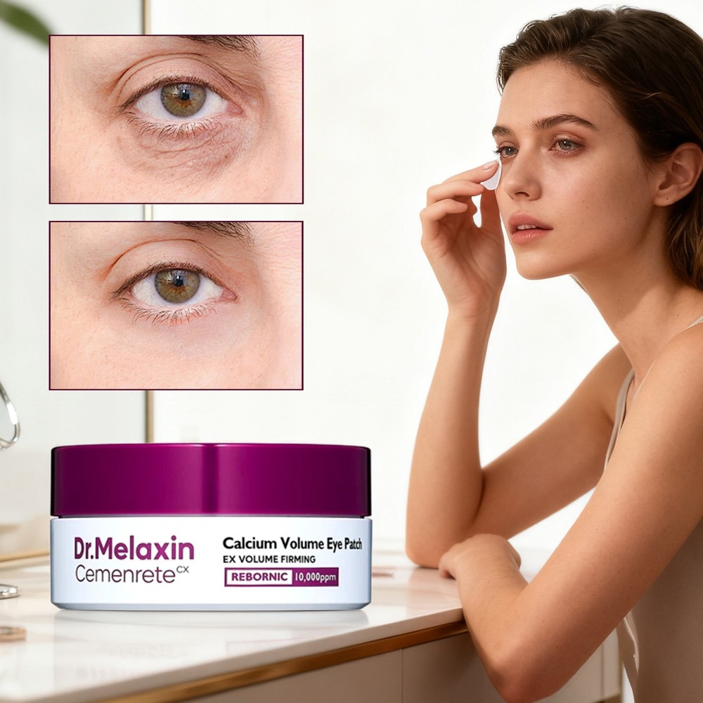 Cemenrete Calcium Volume Eye Patch 60pcs Moisture Bright K-Beauty