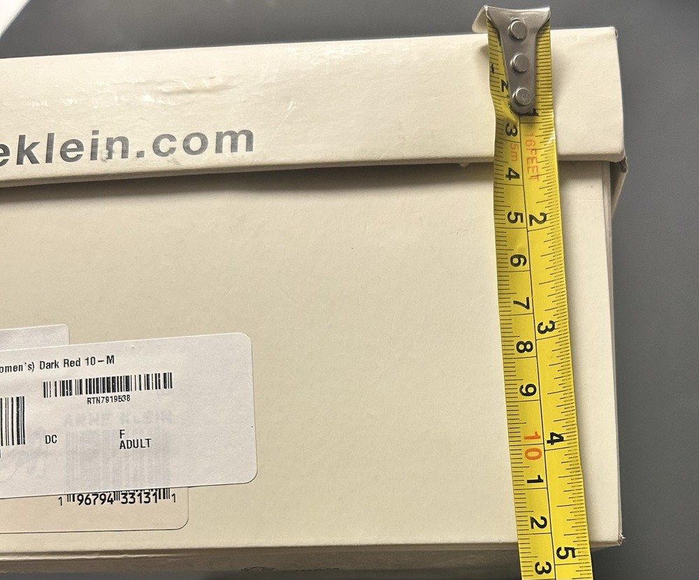 Anne Klein EMPTY OPEN SHOE BOX ONLY With Tissue, Preowned