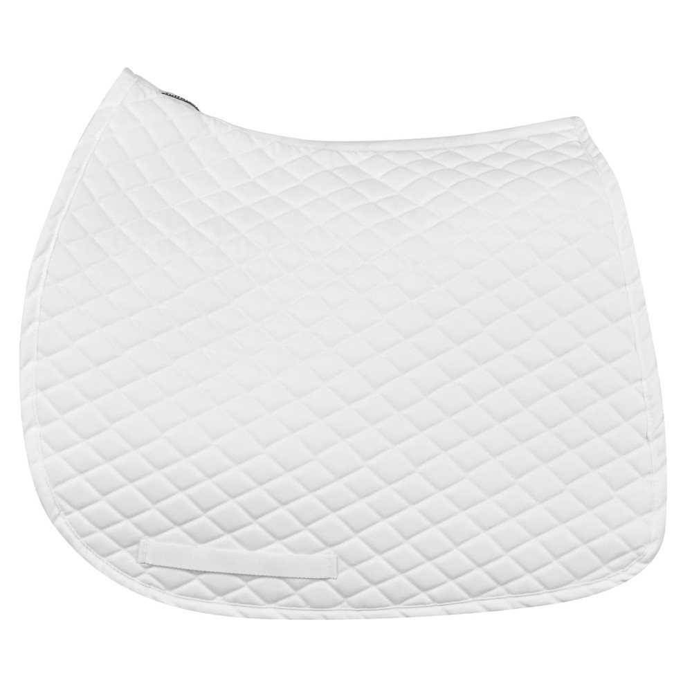 TuffRider Basic Dressage Saddle Pad-White Standard, White