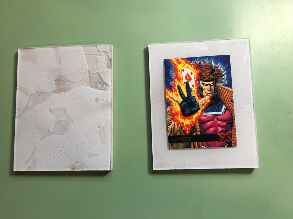 Trading Card cold pressing clamp kit