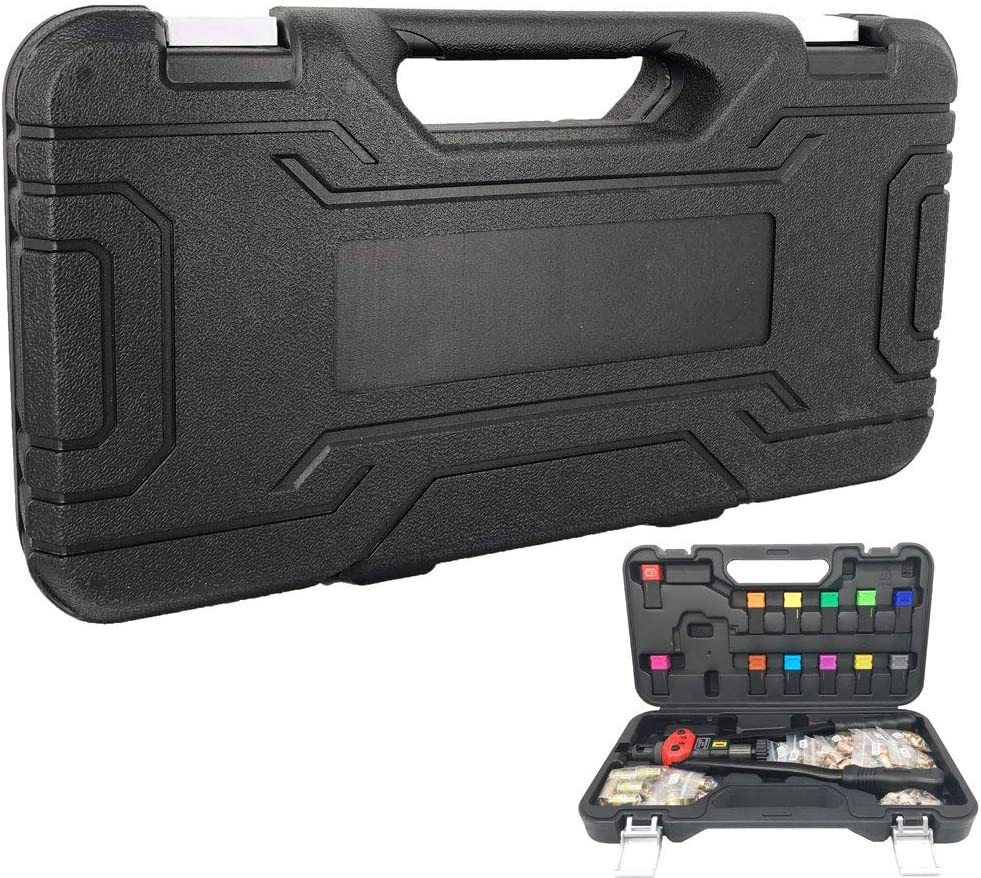 16-Inch Hand Rivet Nut Tool Blow Molded Empty Carry Case