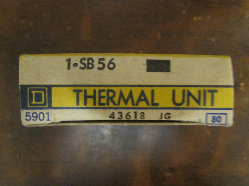 SQUARE D SB 56 Thermal Overload Relay Heater Element