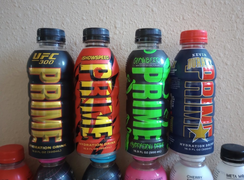 Empty Prime Bottle Bundle (17 Bottles)
