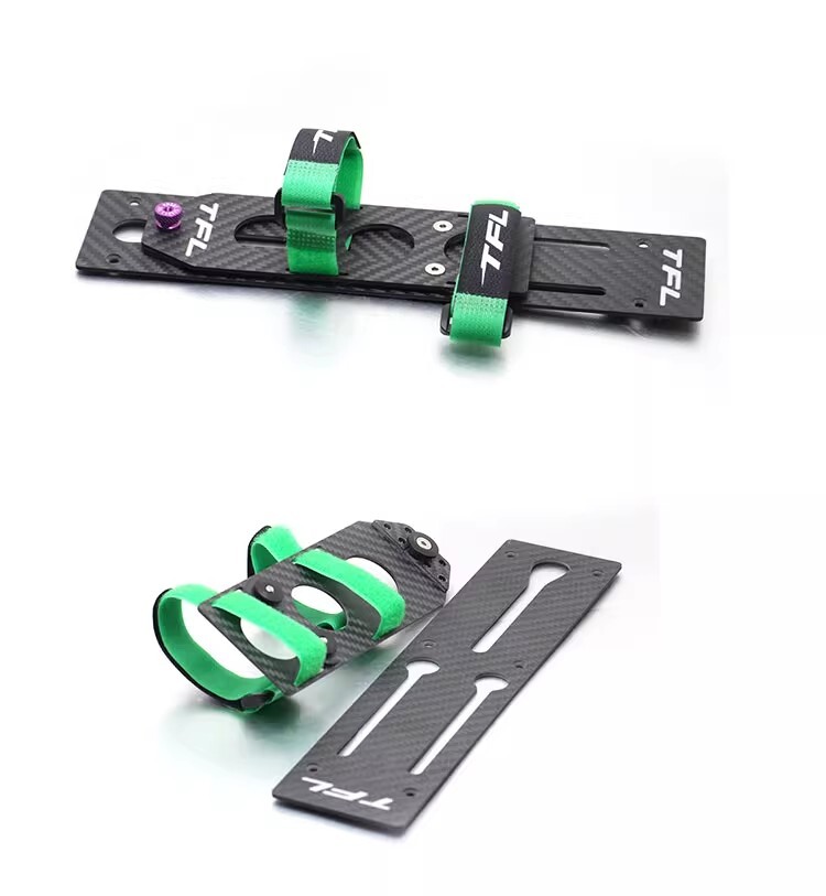 Battery tray epoxy/carbon adjustable multifunctional battery board for RC Model