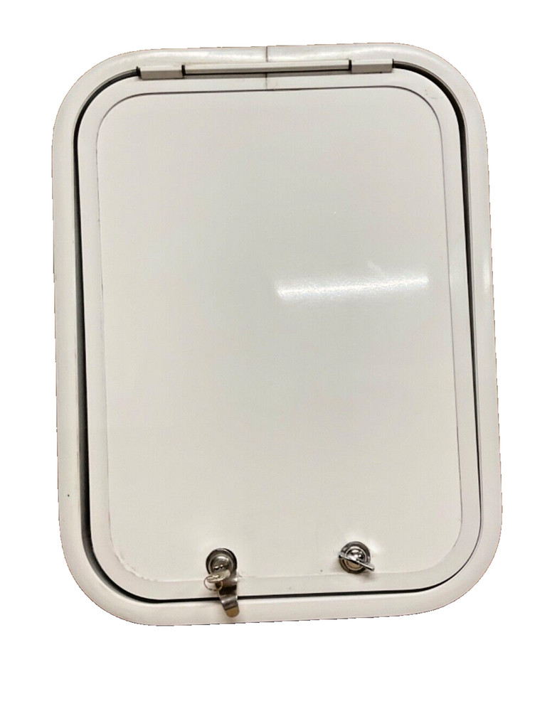 Challenger Door-Lippert 20 x 15 Cargo Baggage Access Door White RV/Camper