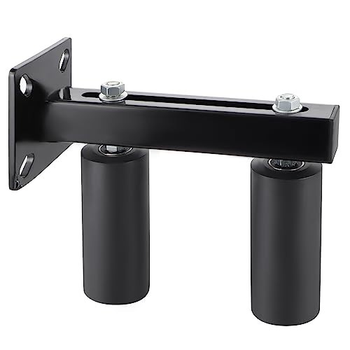 Adjustable 6" Nylon Slide Gate Guide Roller - Durable Support Assembly for Stabi
