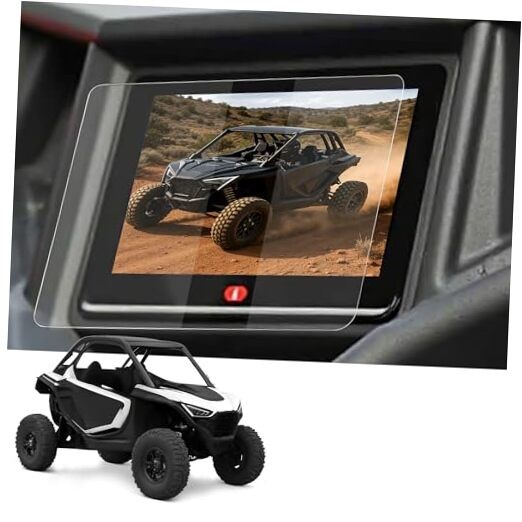 7'' Ride Command Screen Protector, Tempered Glass Screen Protector Compatible