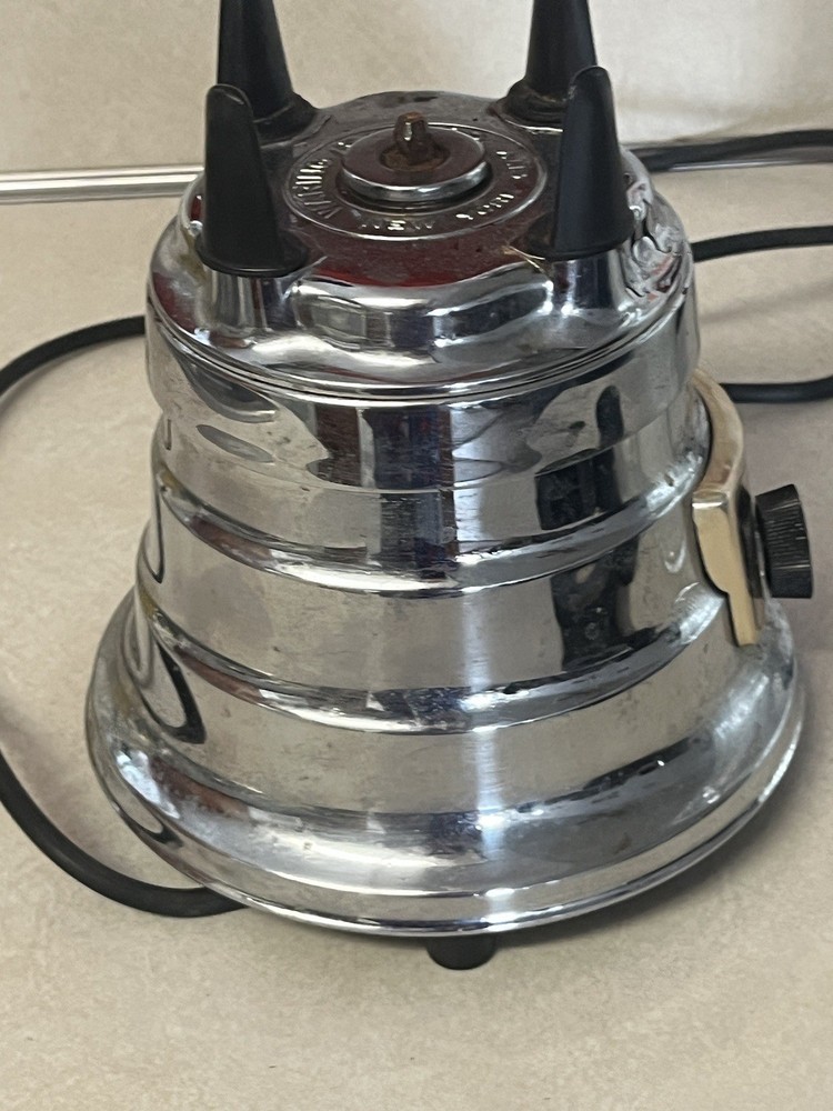 Vintage MCM Chrome Waring Blender Working