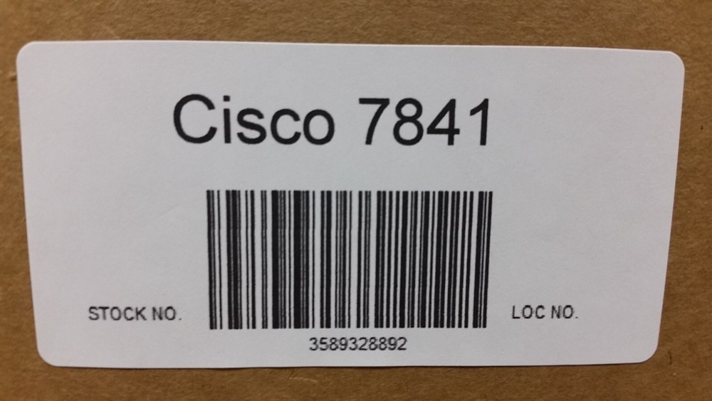 New Cisco 7841 office display phone