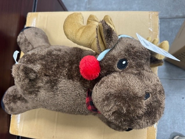 Merry Makings Moose Plush Dog Toy, X-Large