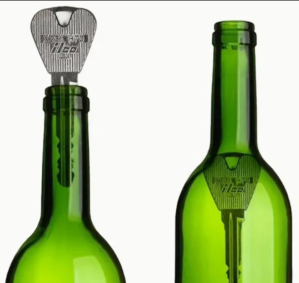 Magic Trick "Key In Bottle" Penetration Illusion Easy Tricks