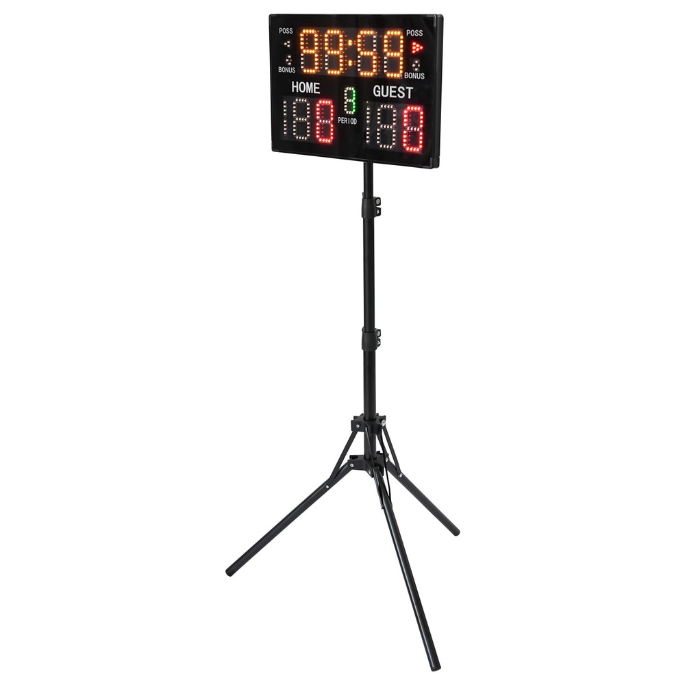 Freestanding LED Scoreboard Electronic Digital Scoreboards with Timer Clock