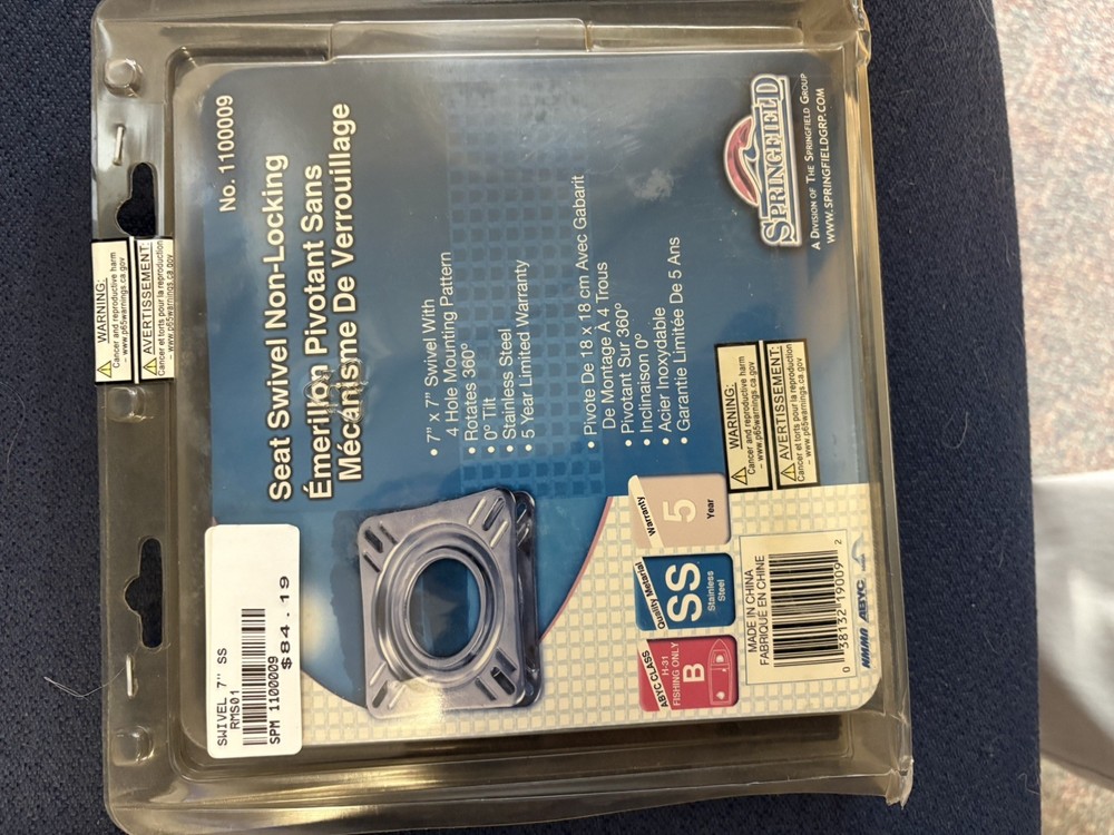 Springfield Stainless Swivel 7 #1100009