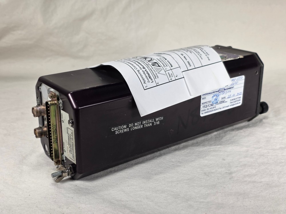 NARCO NAV-122D VOR/LOC Glidescope Indicator NAV Receiver
