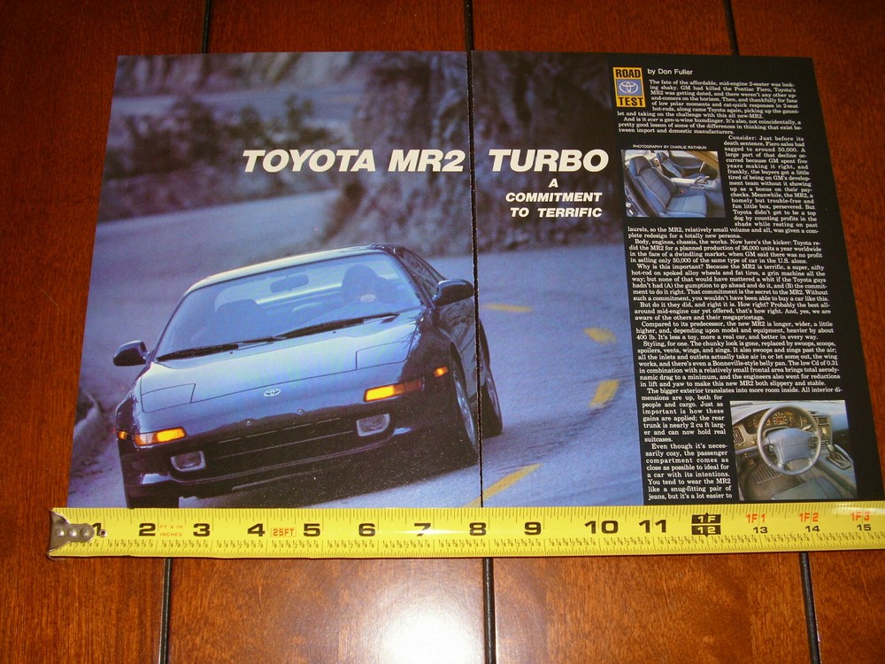 1990 TOYOTA MR2 ORIGINAL ARTICLE