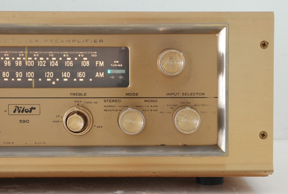 Pilot Model 590 Stereo Tuner Preamplifier