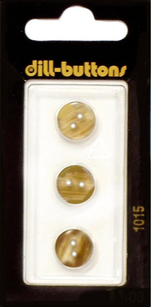 Dill Buttons ~ (1015) - 7/16" - 3 ct