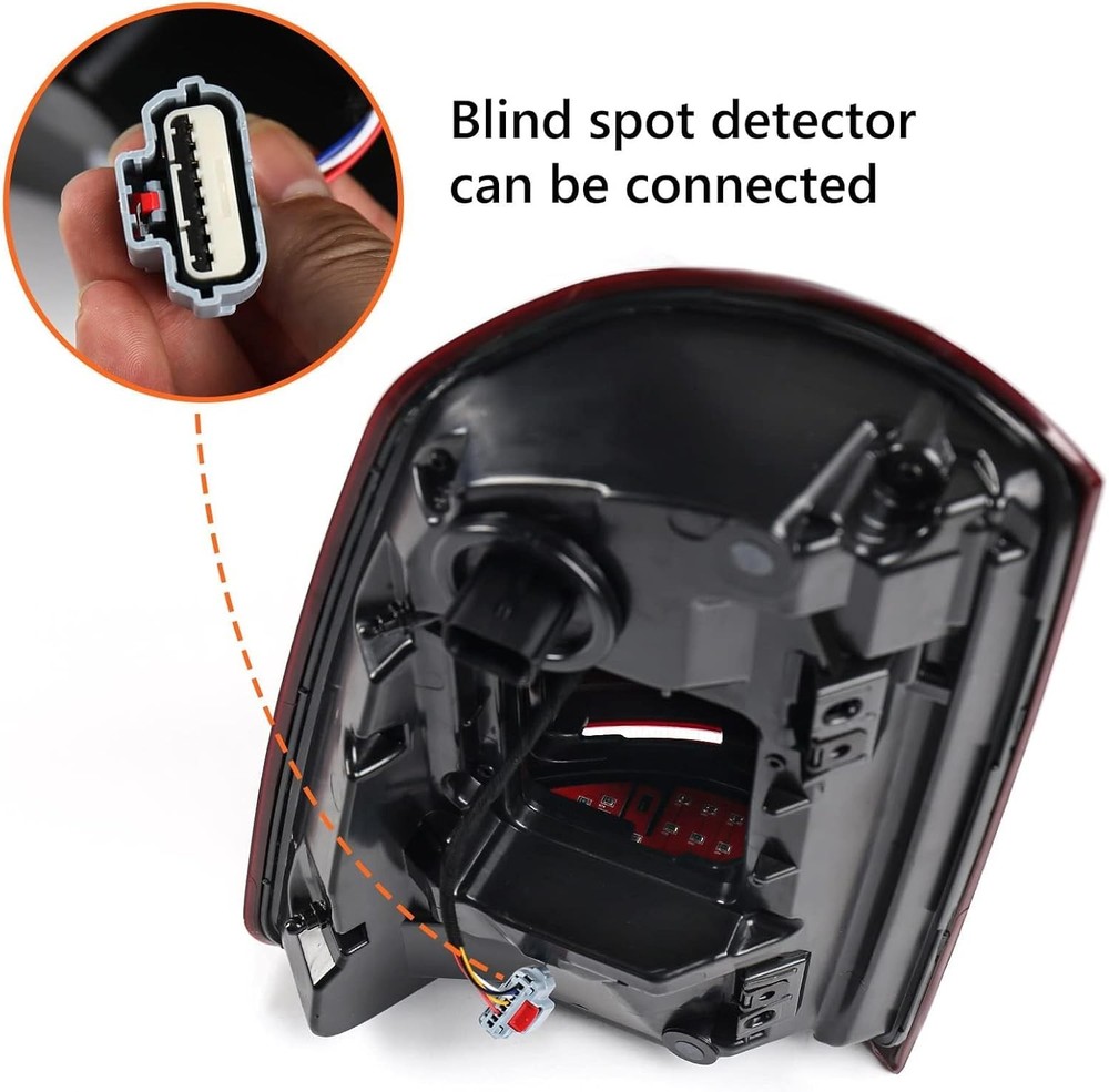 LED Tail Light Dodge Ram 1500 2019-2023 Blind Spot