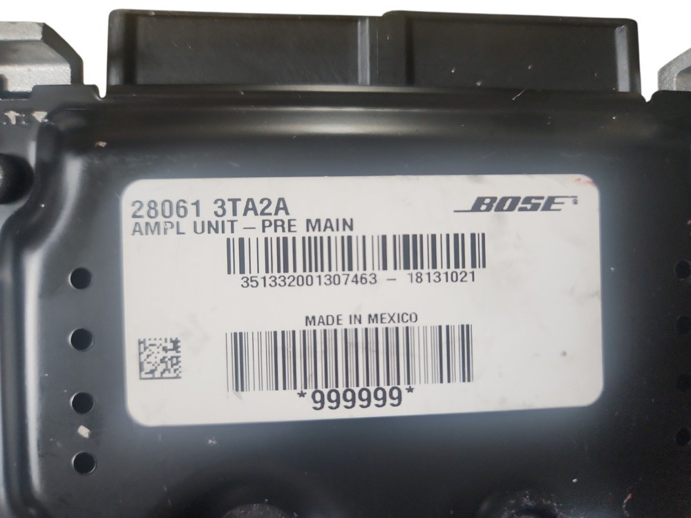 Bose Vehicle Amplifier, 28061 3TA2A