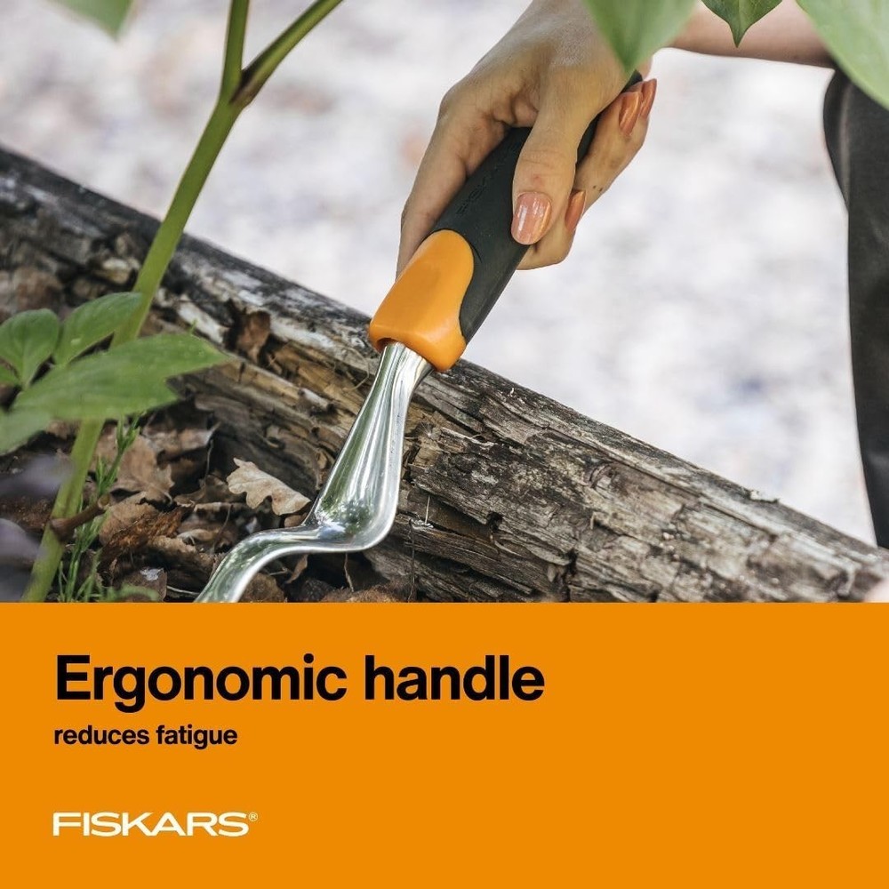 Fiskars Ergo Handle Weeder Garden Tool
