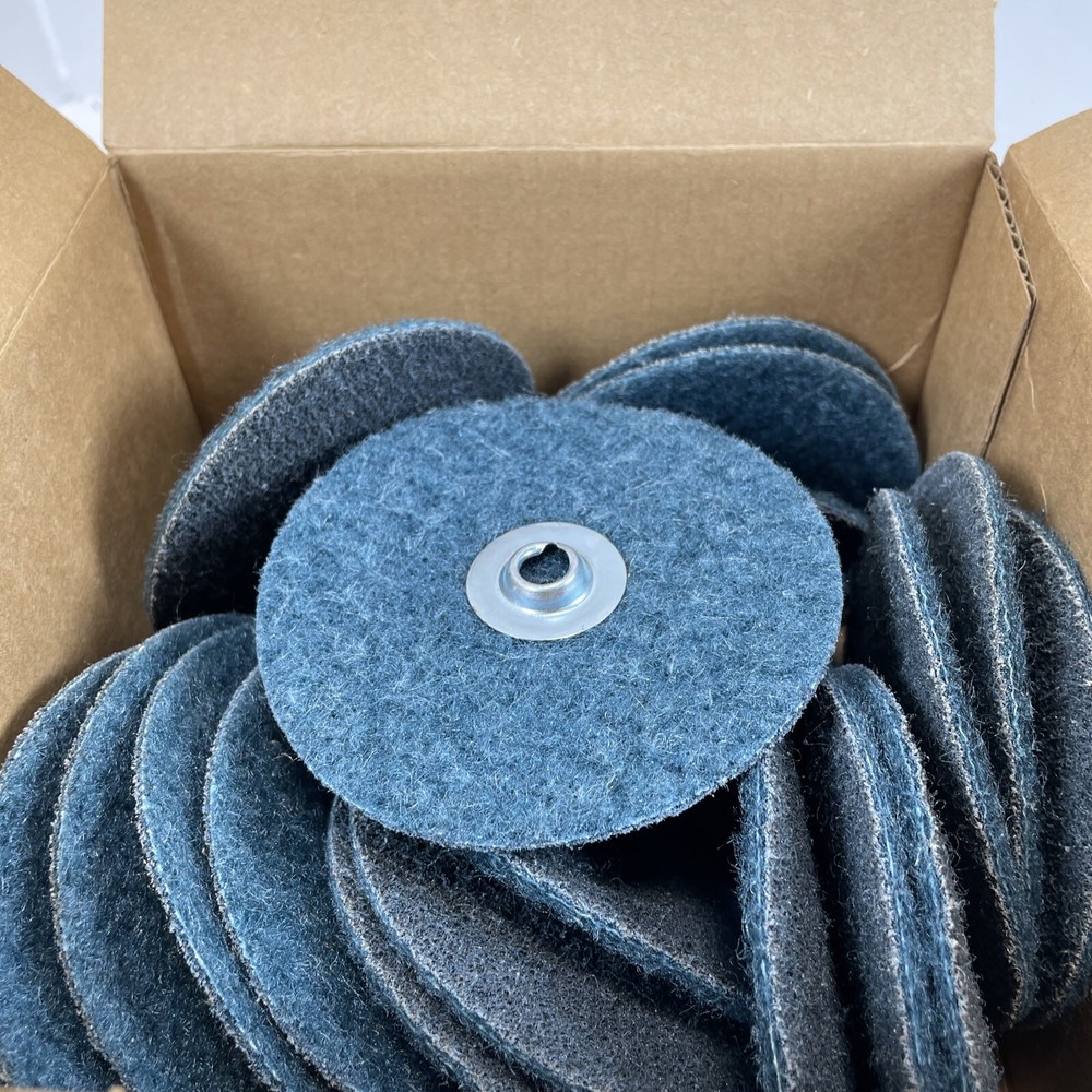 Merit Powerlock 4" Dia. Quick Change Grade Medium Very Fine Disc QTY (25)